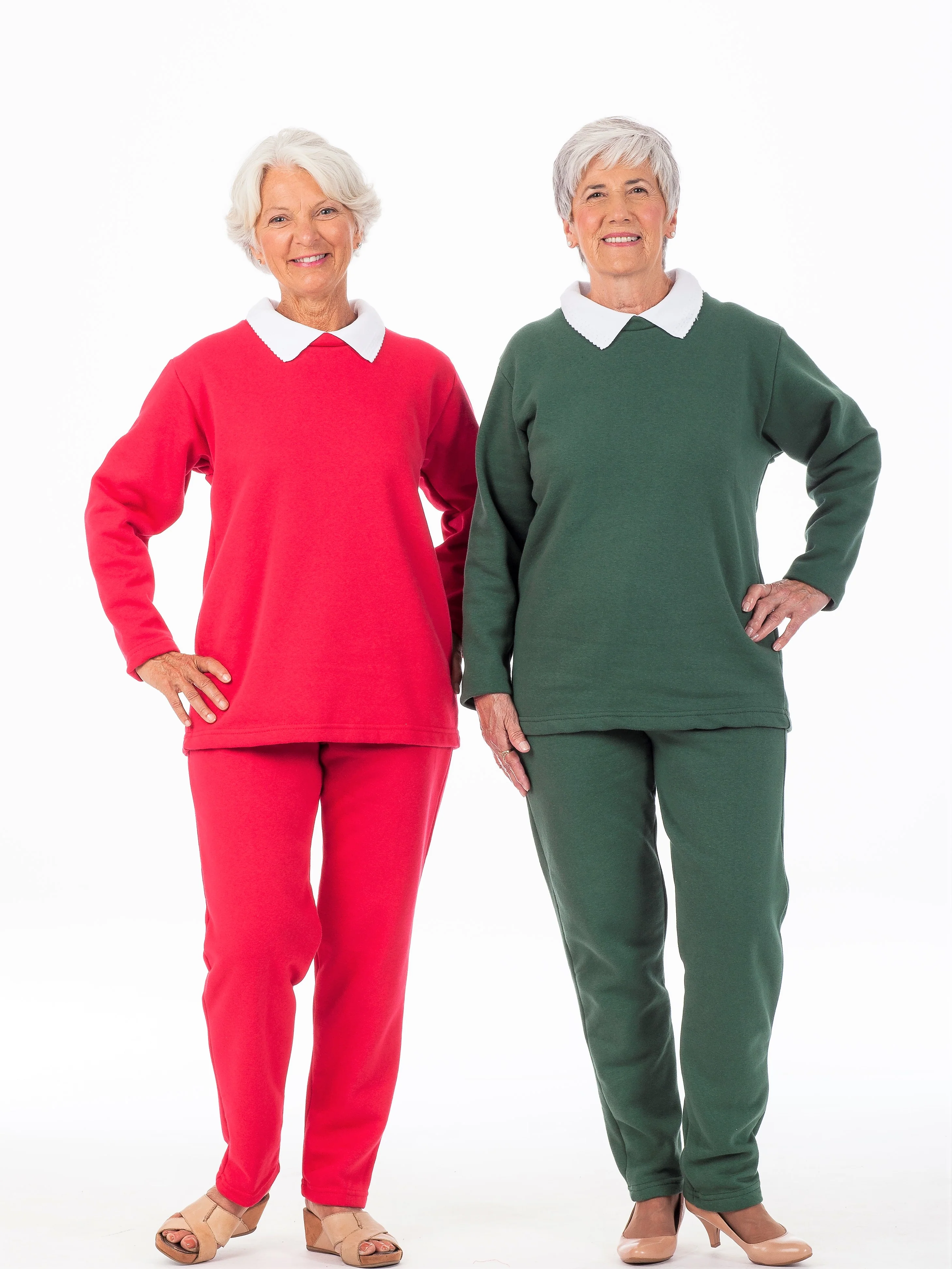 Basic Sweatsuit with Collar - Image 5