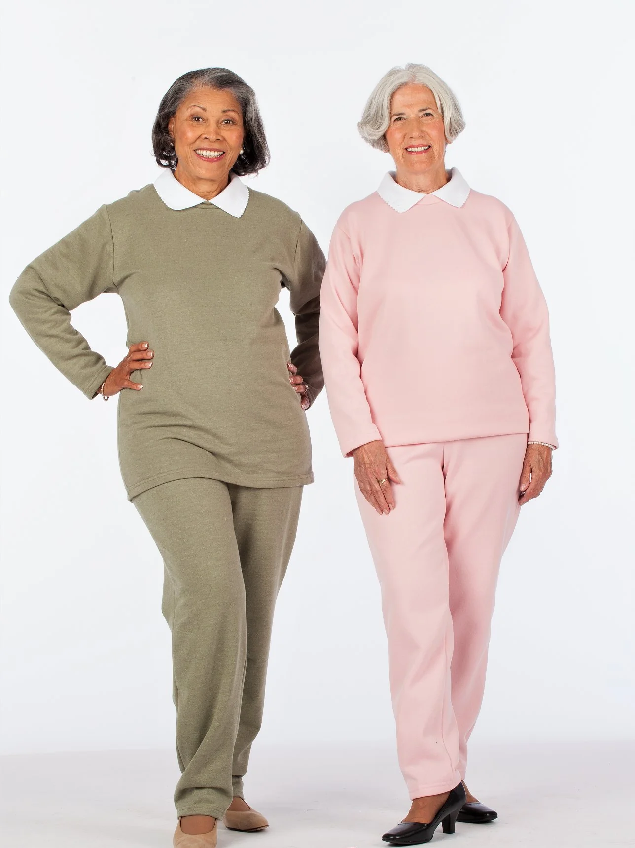 Basic Sweatsuit with Collar - Image 6