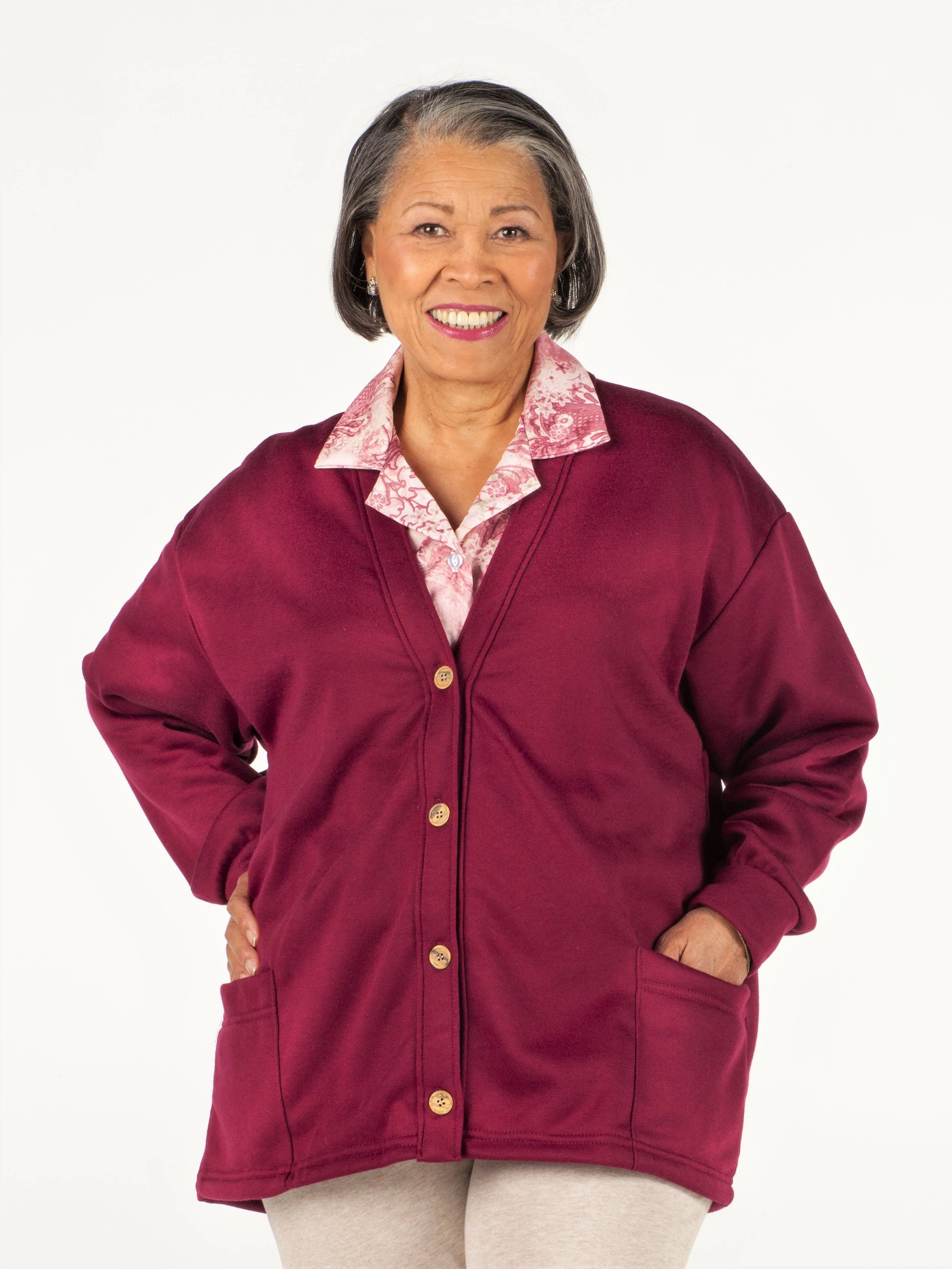 Fleece Cardigan - Image 3