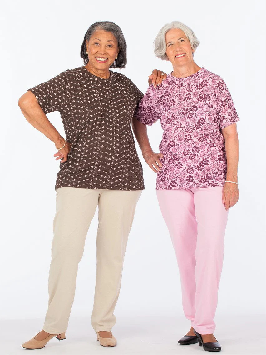 Printed Knit Outfit- Short Sleeve: Sizes to 6X! - Image 3