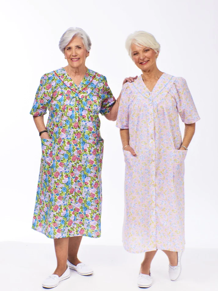 V-Neck Front Snap Duster - Image 3